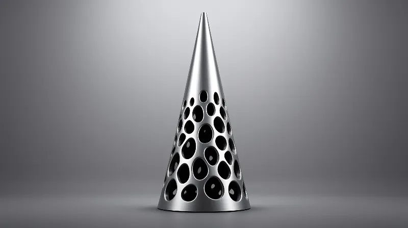 Perforated Metal Cone