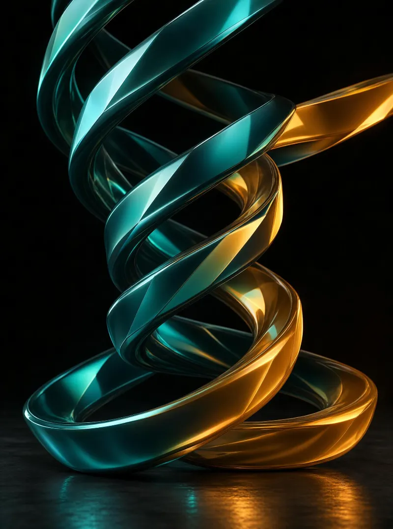 Twisted Metallic Ribbons