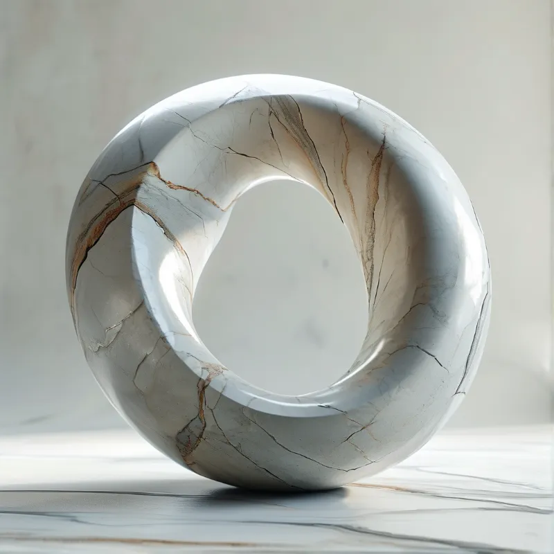Polished Marble Torus