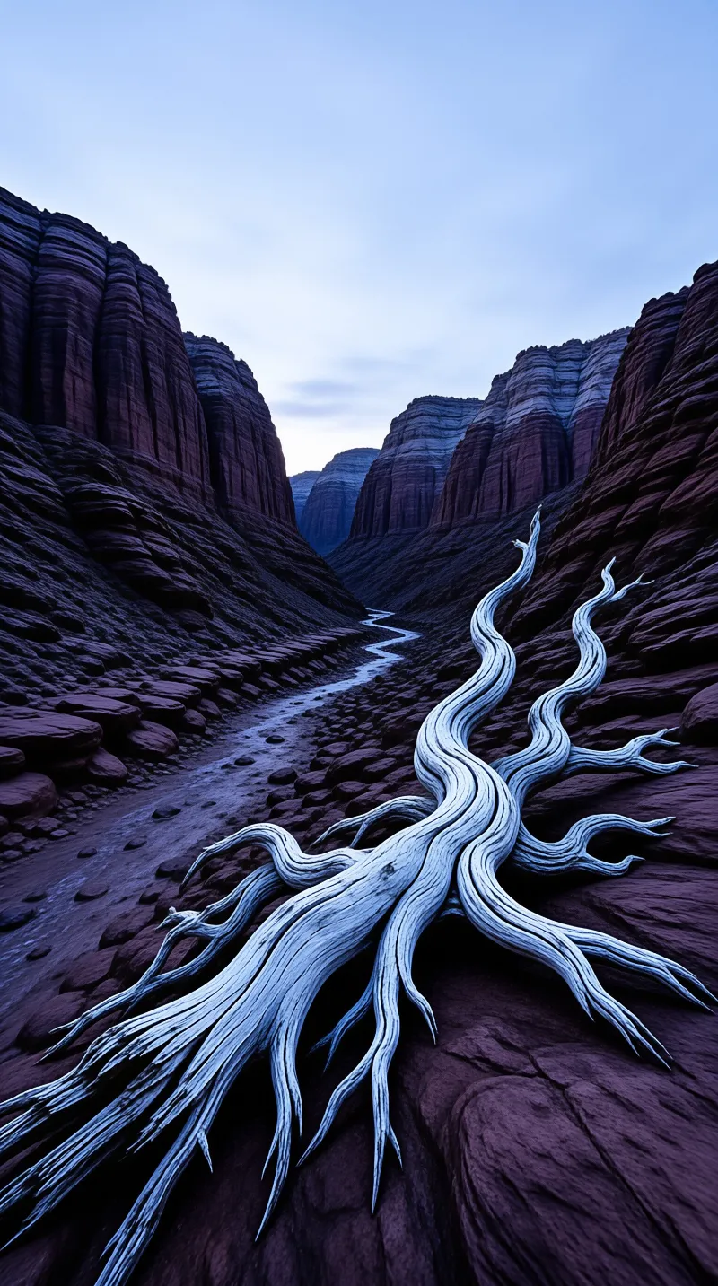 Ghost Tree in Red Canyon