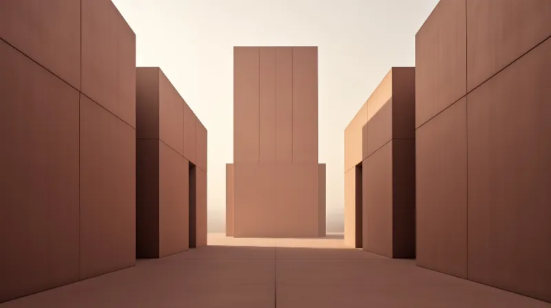 Minimalist Architectural Blocks