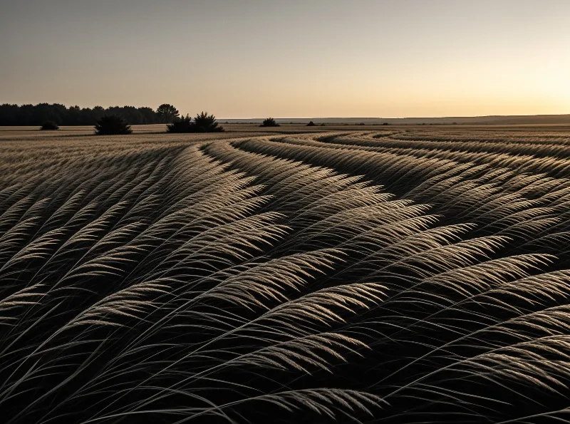 Wheat Field at Sunset