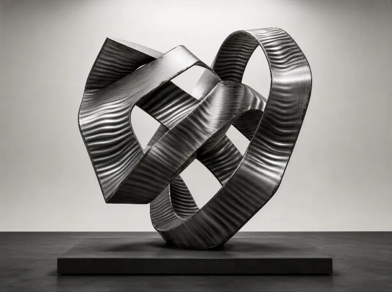Abstract Metal Sculpture