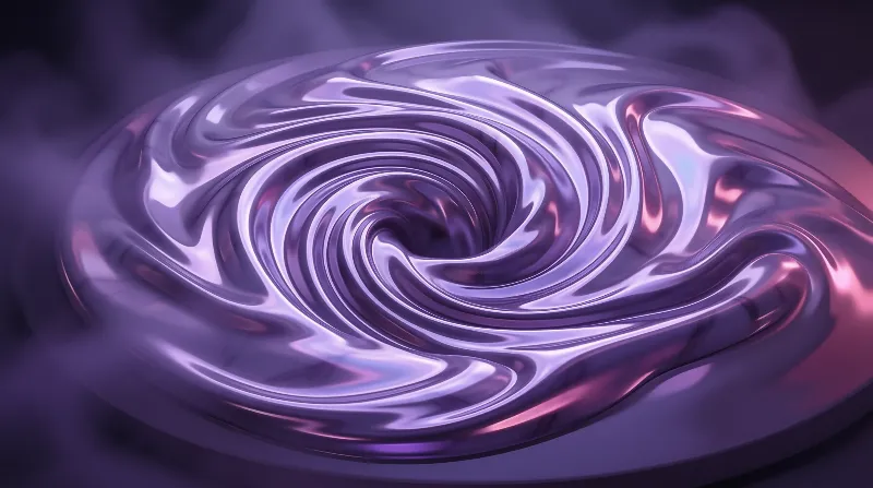 Abstract Violet Swirl