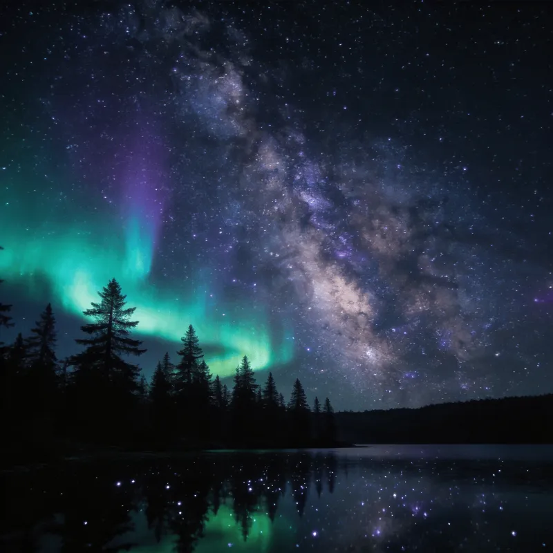 Starlight Milky Way Reflection