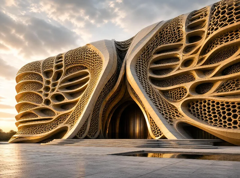 Futuristic Organic Structure