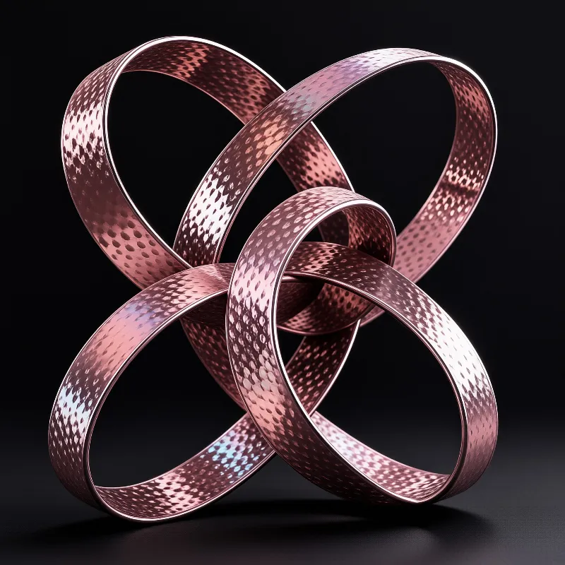 Hammered Copper Sculpture