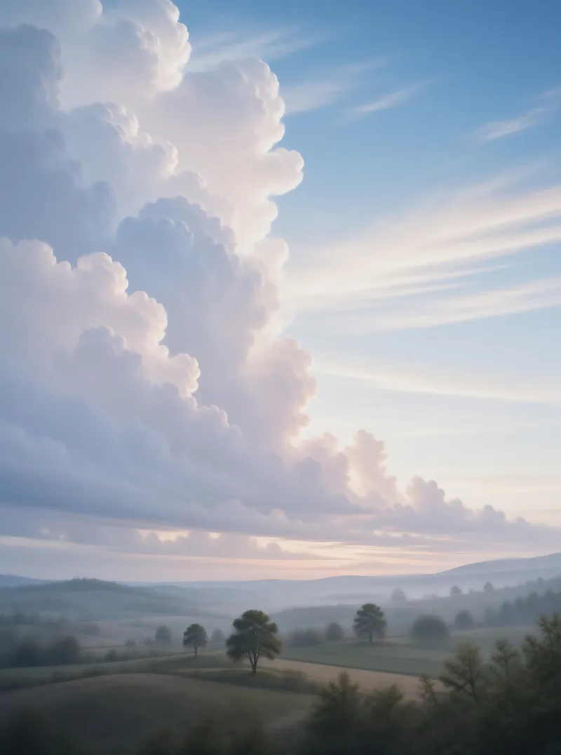 Serene Countryside Landscape