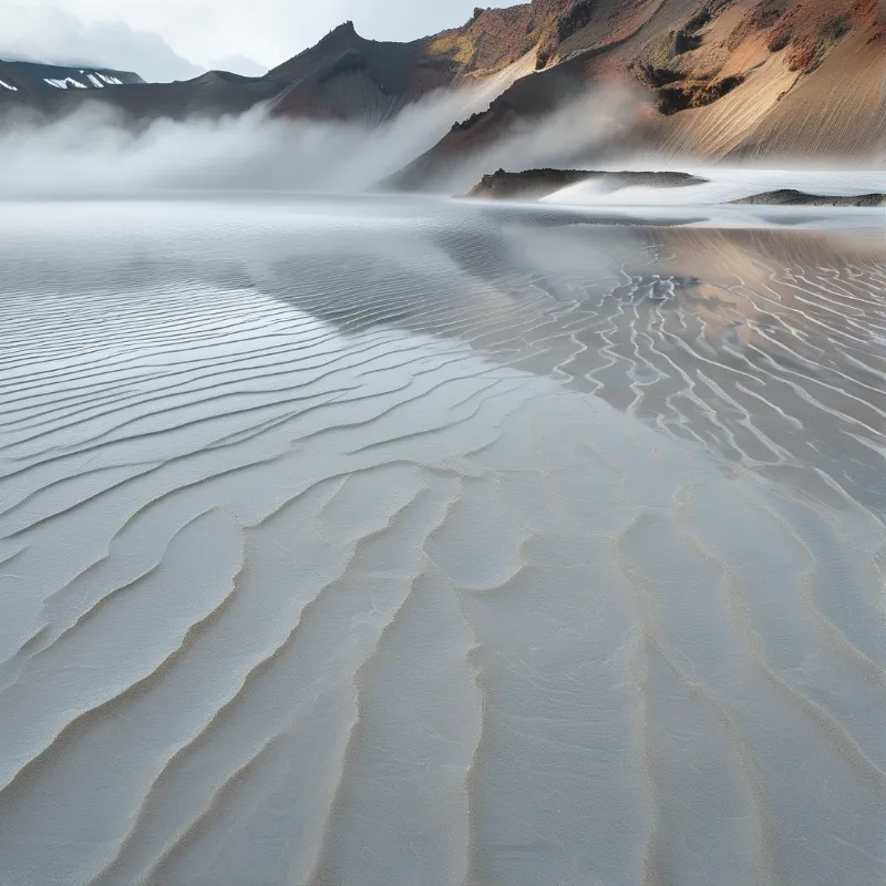 Misty Mountain Landscape
