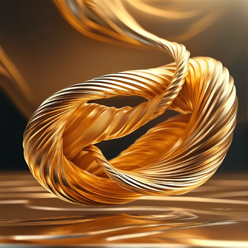 Abstract Golden Twisted Loop