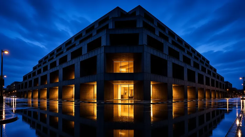 Modern Building Reflections