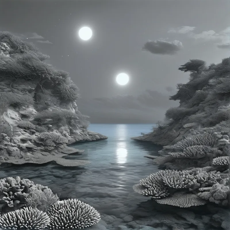 Double Sun Over Rocky Canyon