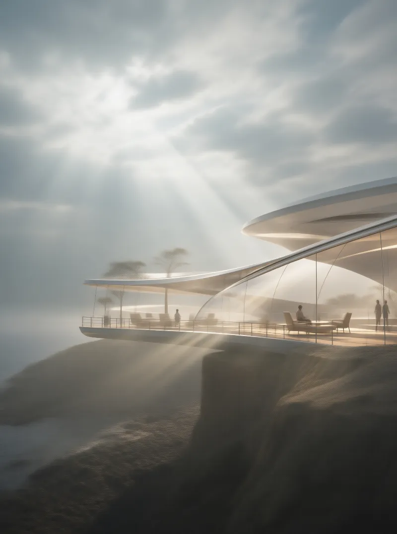 Modern Cliffside Architecture