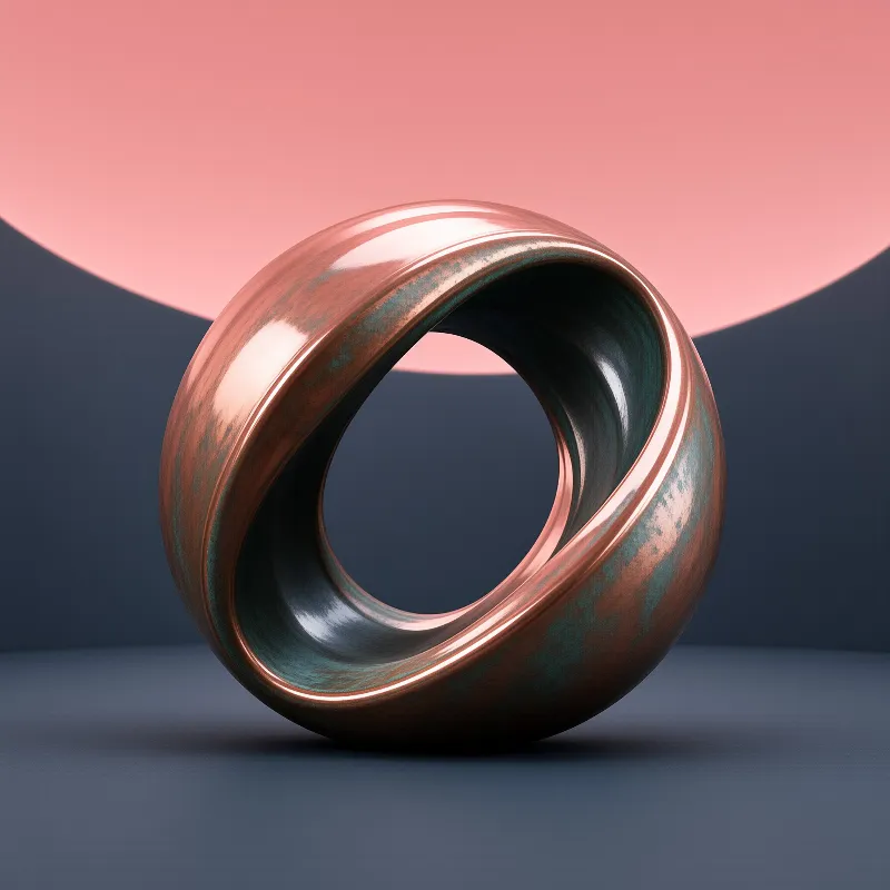 Minimalist Metallic Ring