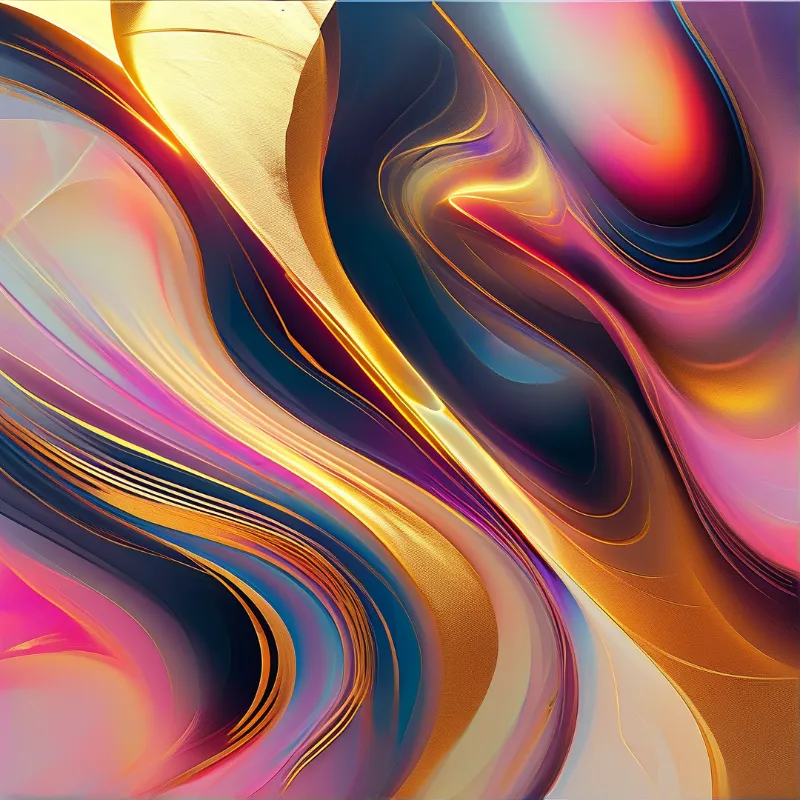 Liquid Gold Waves