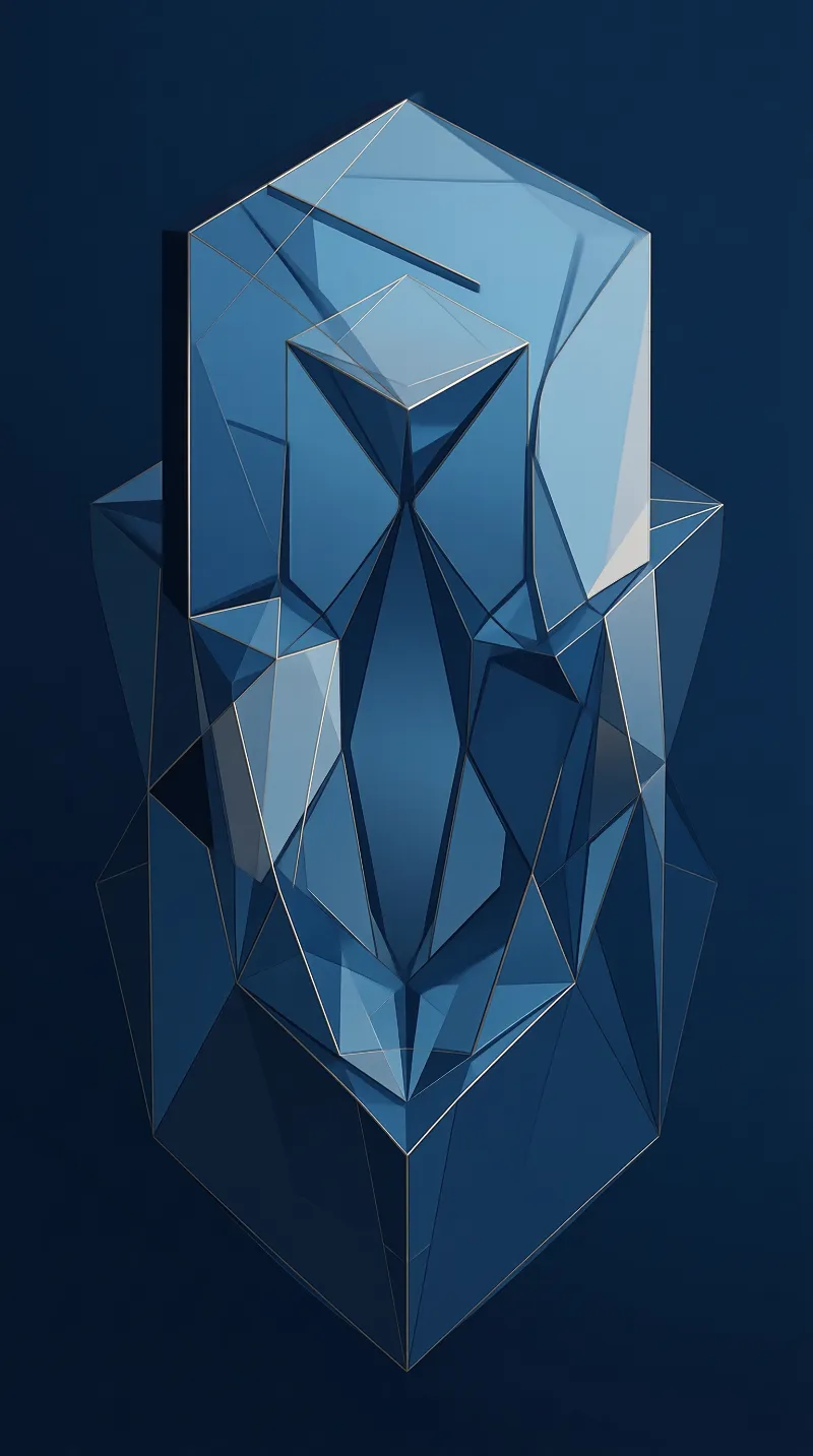 Blue Crystal Geometry
