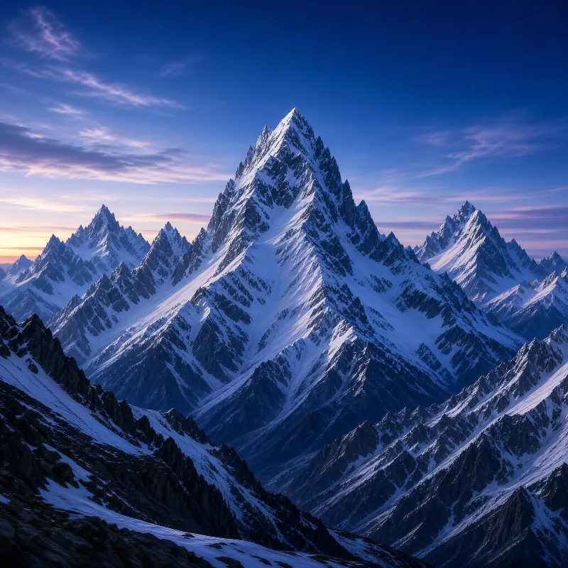Majestic Alpine Peaks