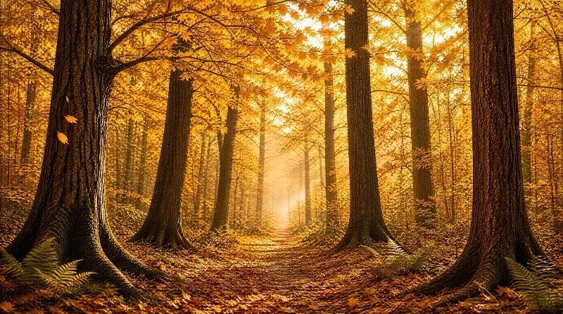 Autumn Forest Path
