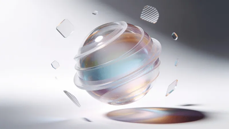Dreamlike Floating Orb