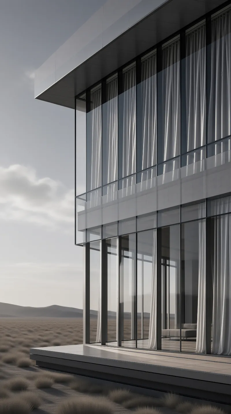 Modern Glass Residence