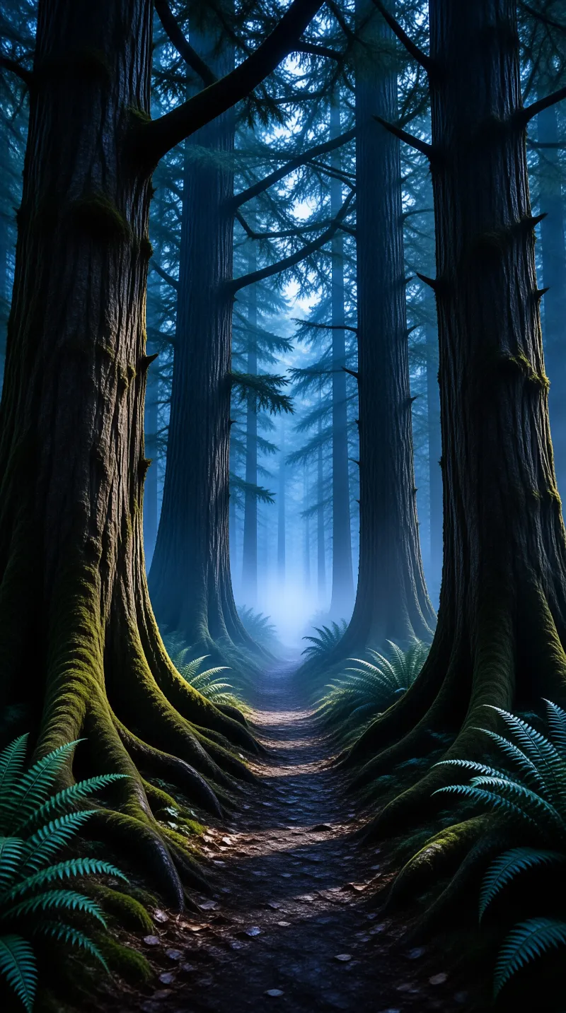 Mystical Forest Path