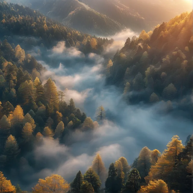 Misty Mountain Forest