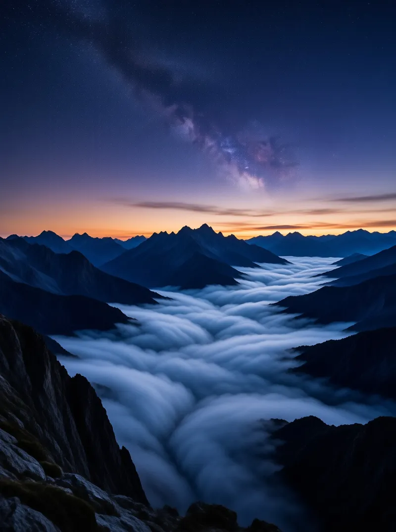 Sea of Clouds and Stars