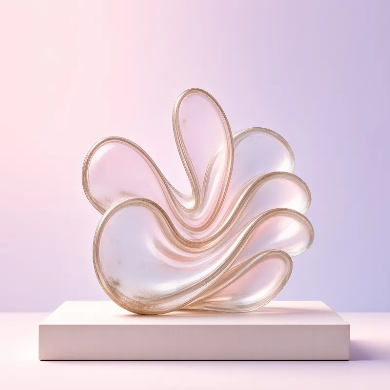 Abstract Floral Sculpture