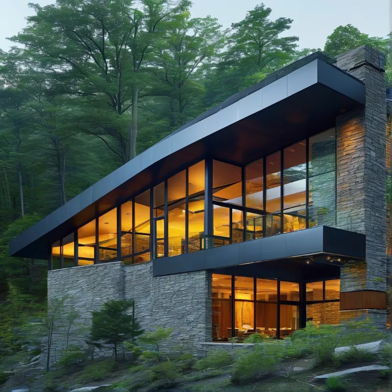 Modern Forest House