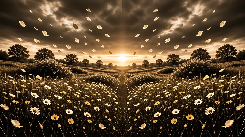 Symmetric Sunset Field