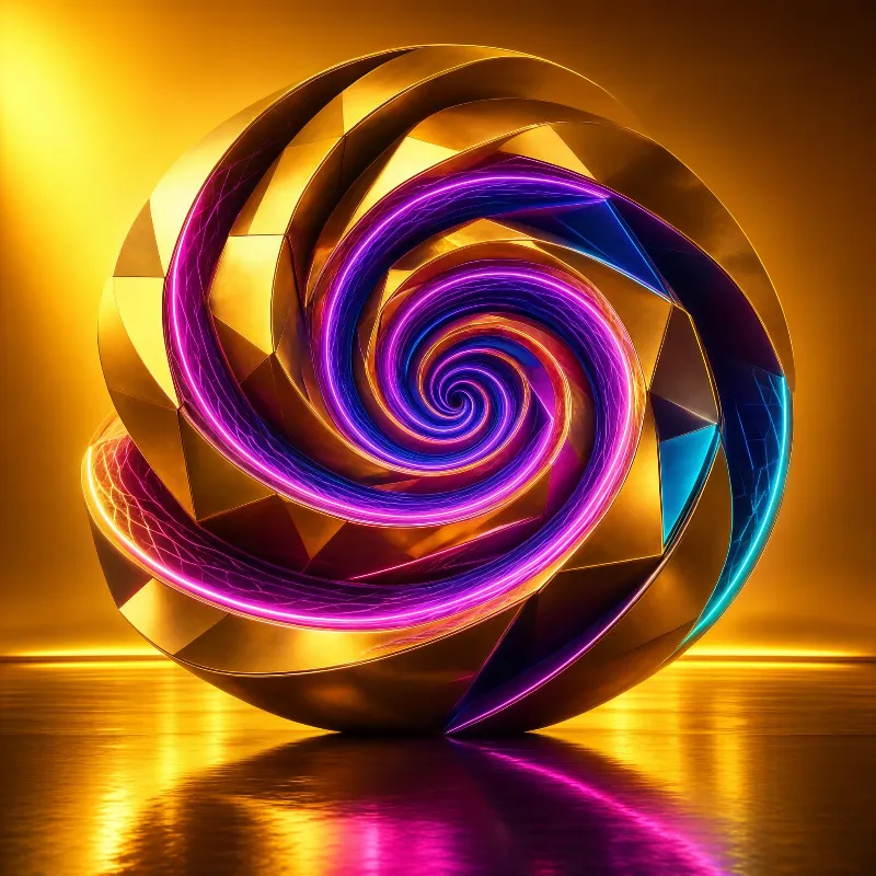 Golden Spiral Sphere