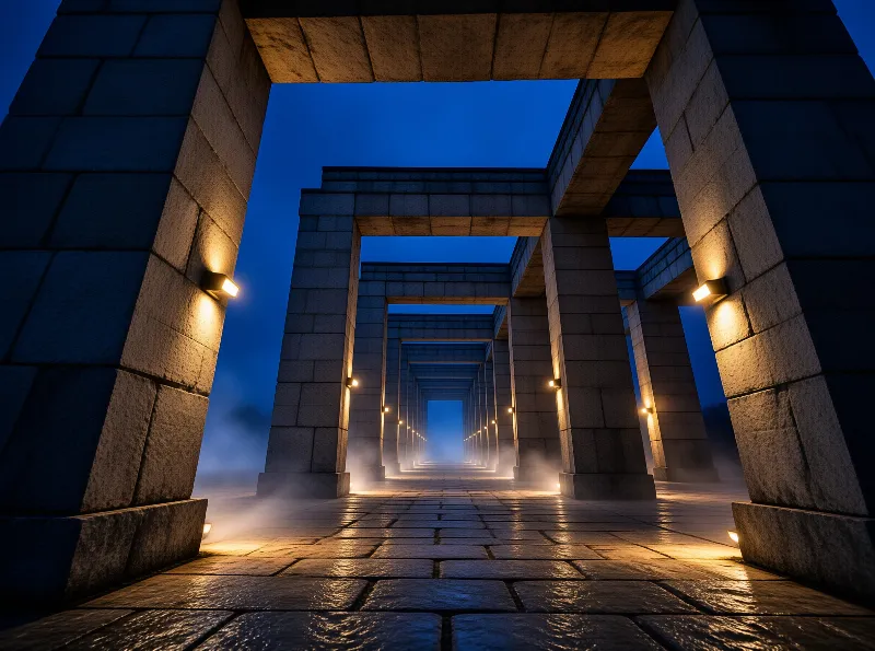 Stone Pillar Corridor