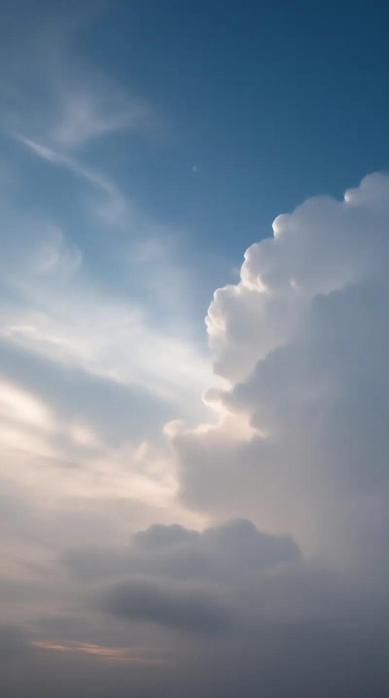 Clouds in Blue Sky