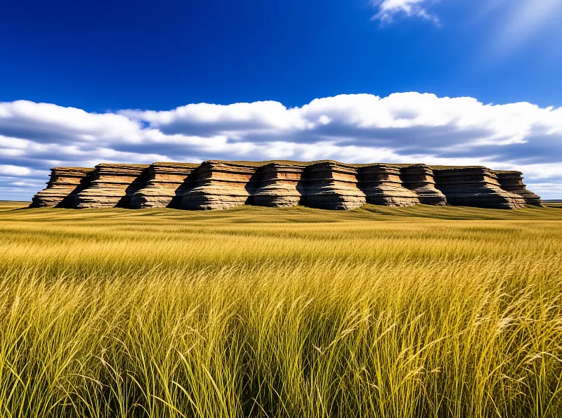 Golden Field and Mesa