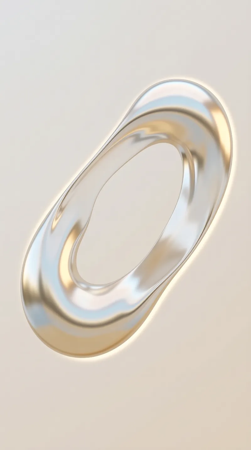 Shiny Metallic Ring