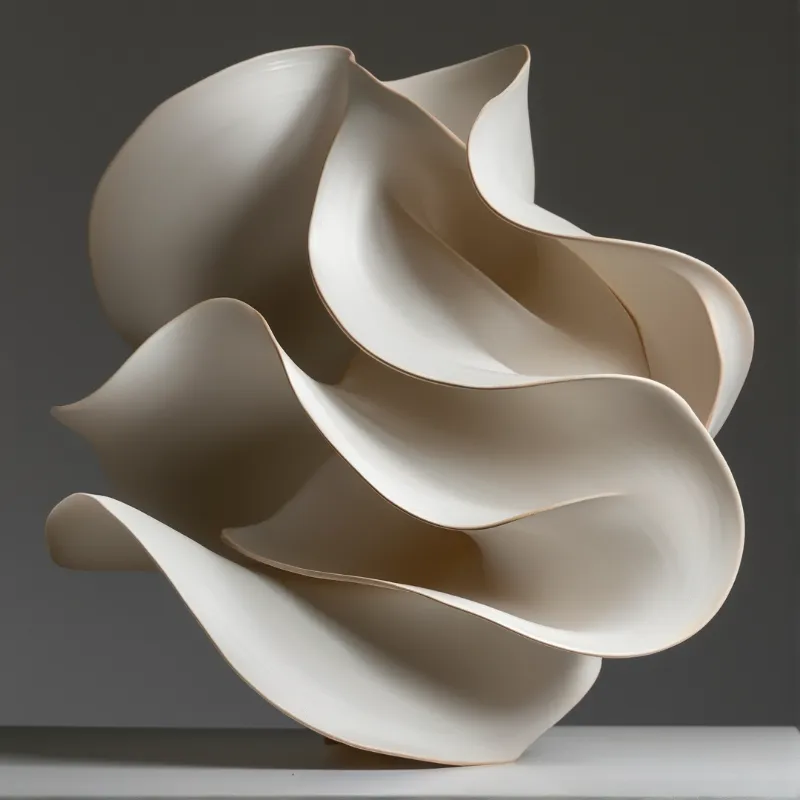 Abstract Flowing Sculpture