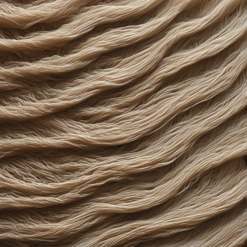 Wavy Beige Fiber Texture