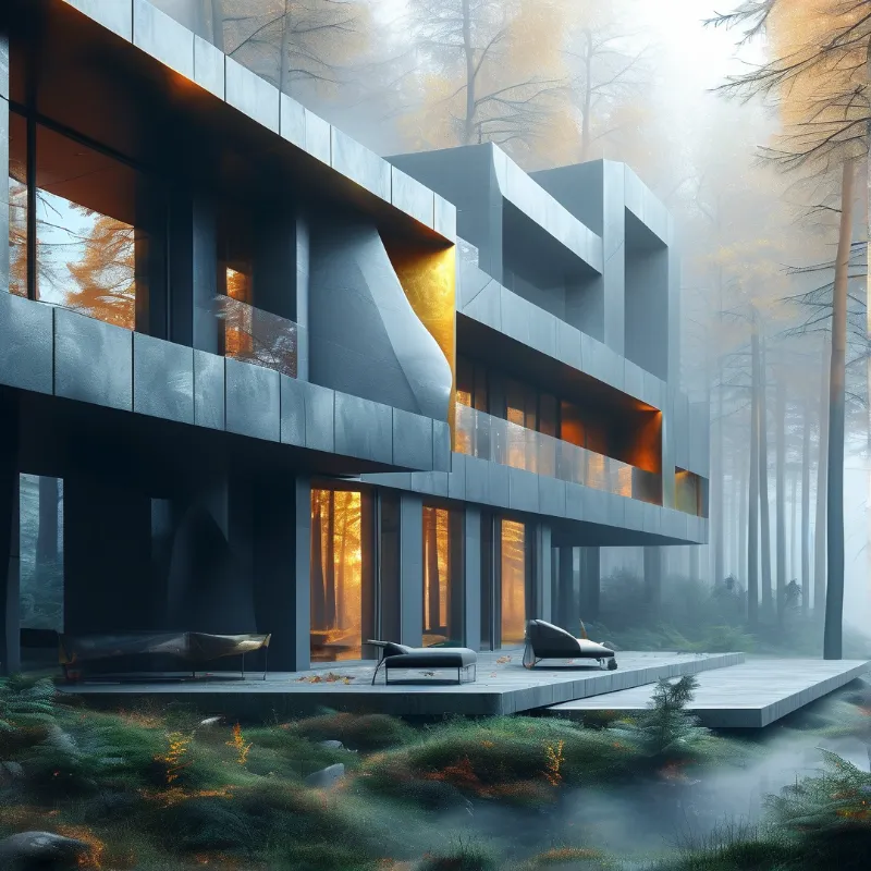 Modern Forest Villa