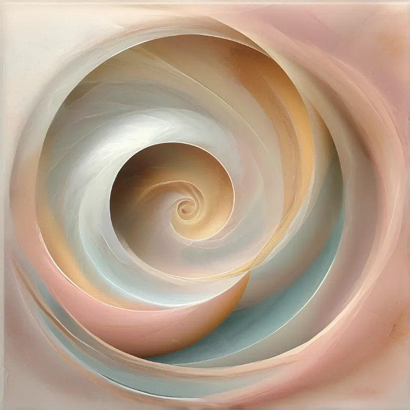 Abstract Spiral Swirl