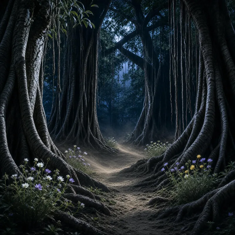 Mystical Forest Path