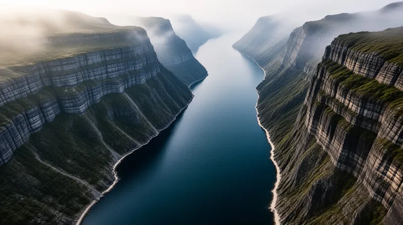 Misty Fjord Cliffs