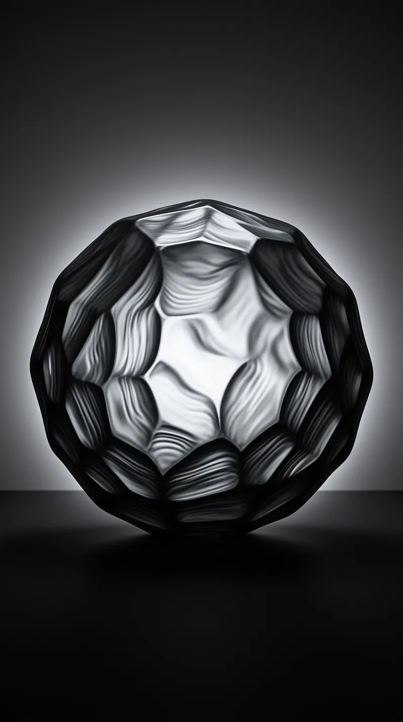 Abstract Faceted Gem
