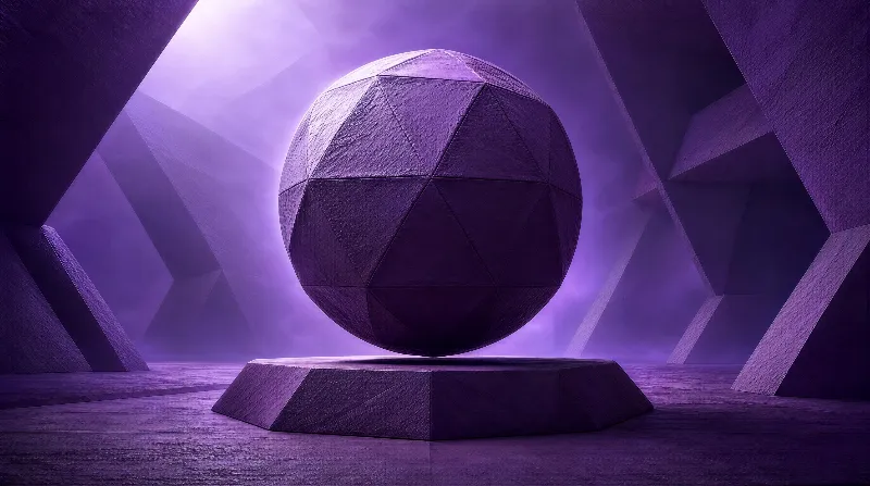 Geometric Purple Sphere in Symmetric Chamber