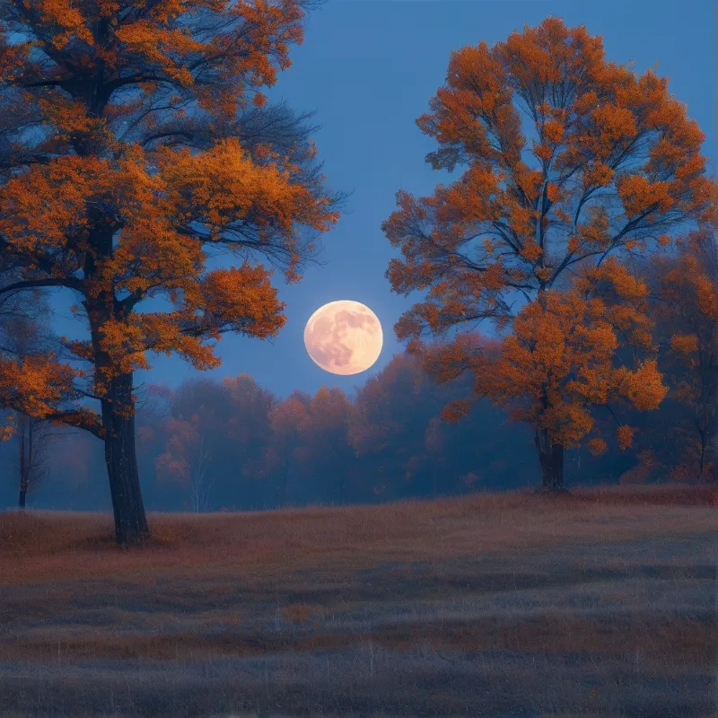 Autumn Moonrise