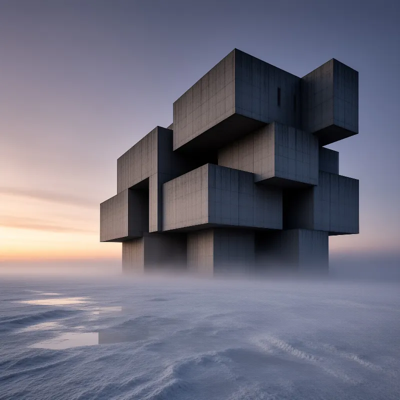 Monolithic Structure in Fog