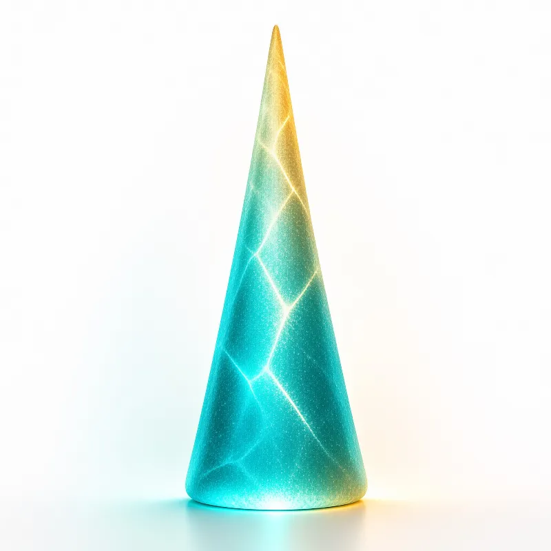 Gradient Cone Sculpture