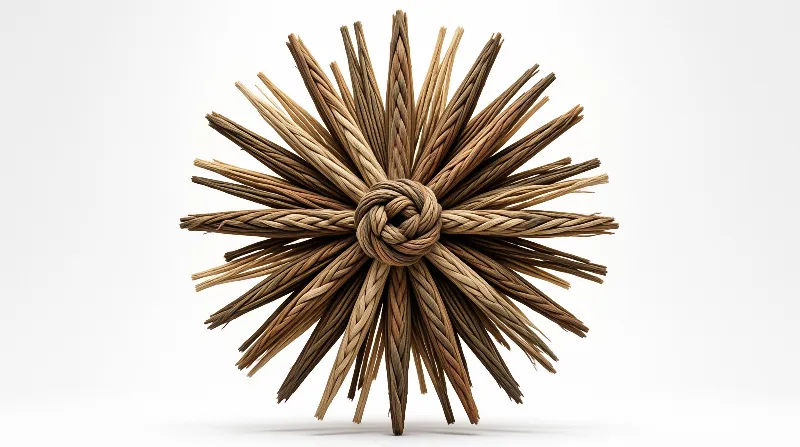 Rattan Star Craft Studio White Background