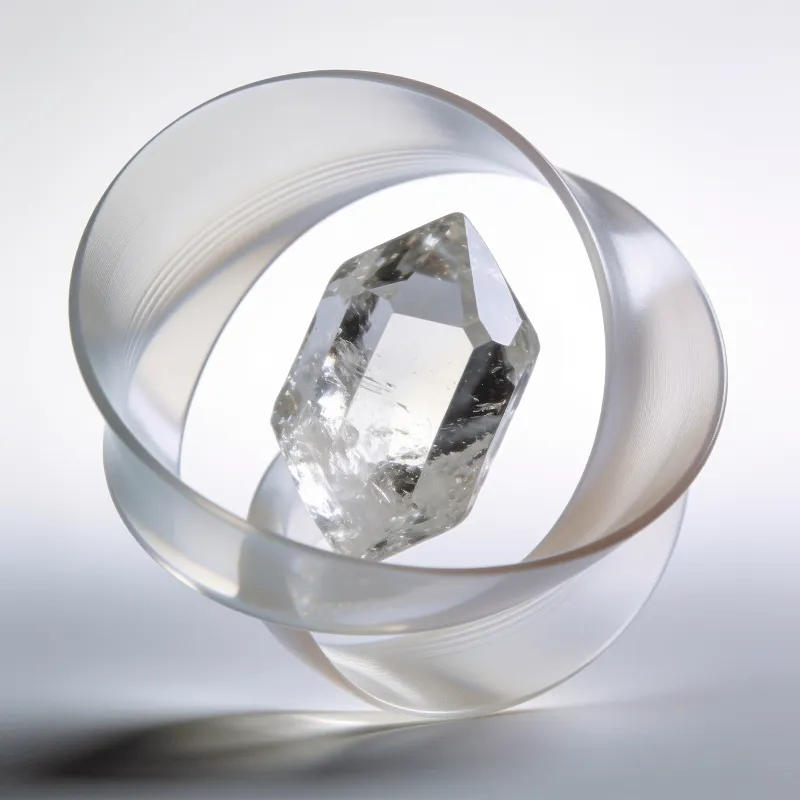 Crystal Curved Ribbon