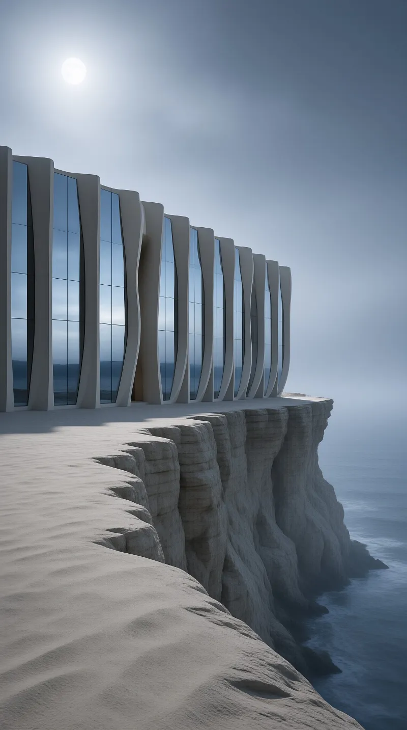 Modern Cliffside Architecture