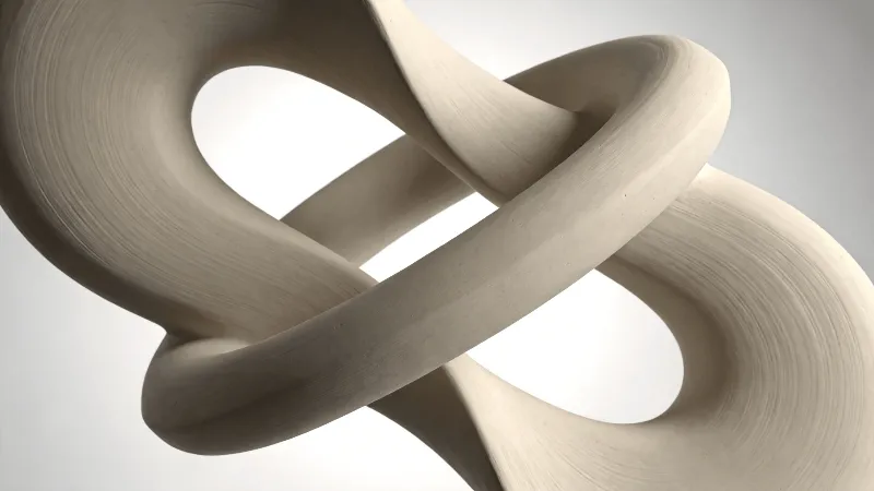 Impossible Shape — Clay Elegant Study